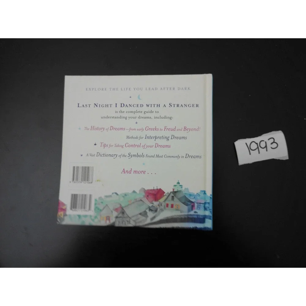 Kirsten Hall Last Night I Danced with a Stranger Book OS Blue Dream Analysis Vtg